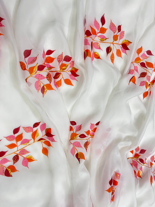 Why Hand-Painted Sarees Are Worth Falling in Love With 💕