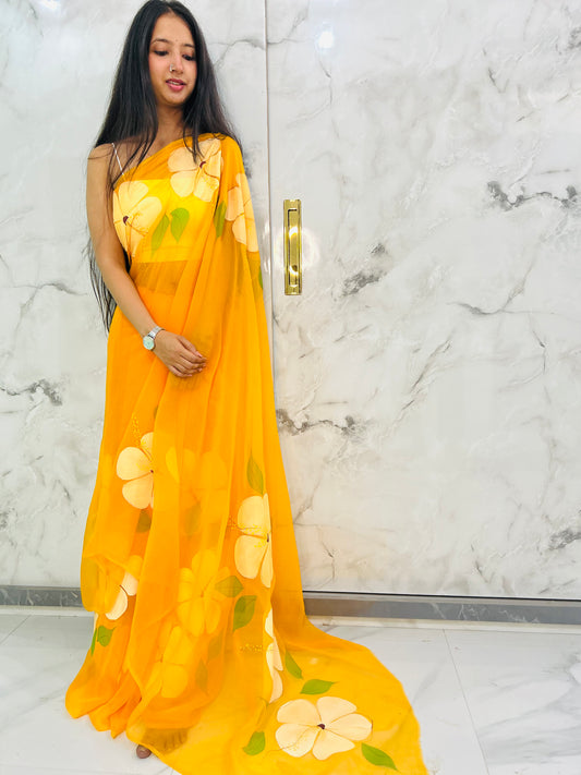 Floral Orange