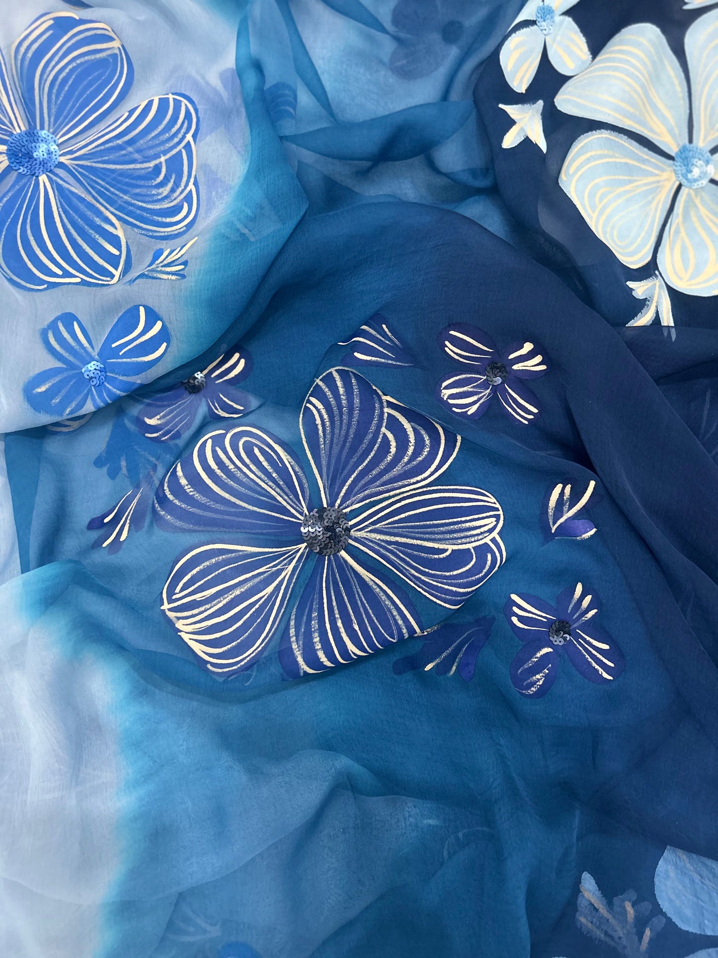 Ombre Blue