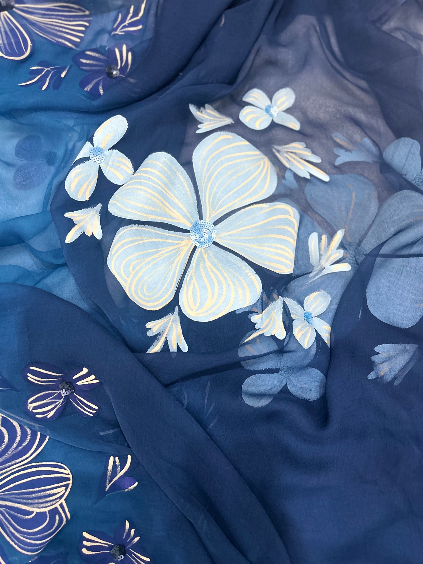 Ombre Blue